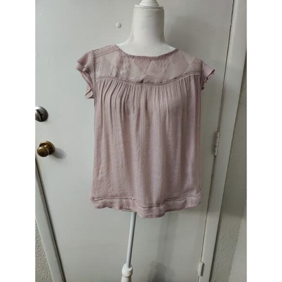 Harve Bernard Pink Blouse L Angelcore Balletcore Coquette Girl Classic Preppy - Picture 3 of 9